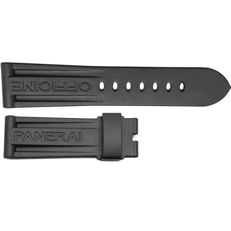 panerai rubber strap length|Panerai officine rubber strap.